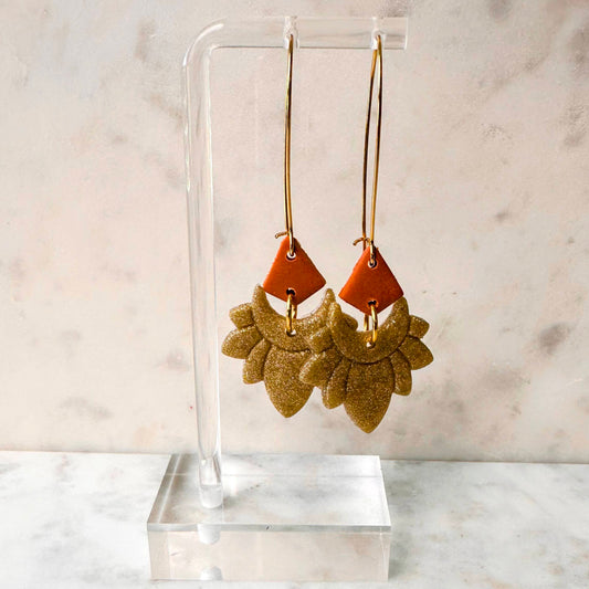 Golden Avani earrings