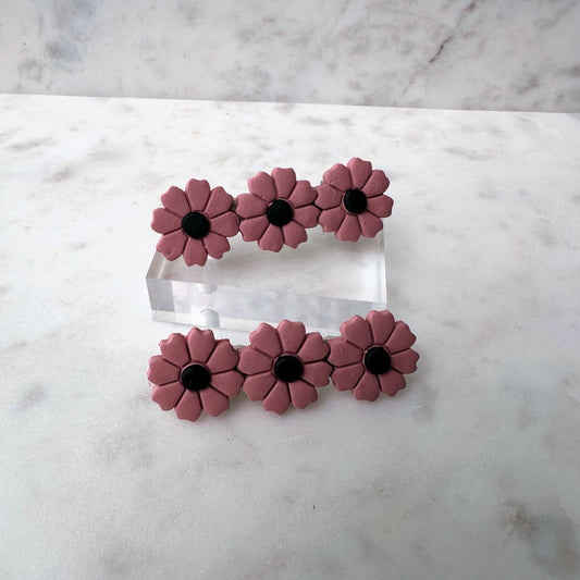 Daisy Dangles Hair Barrettes