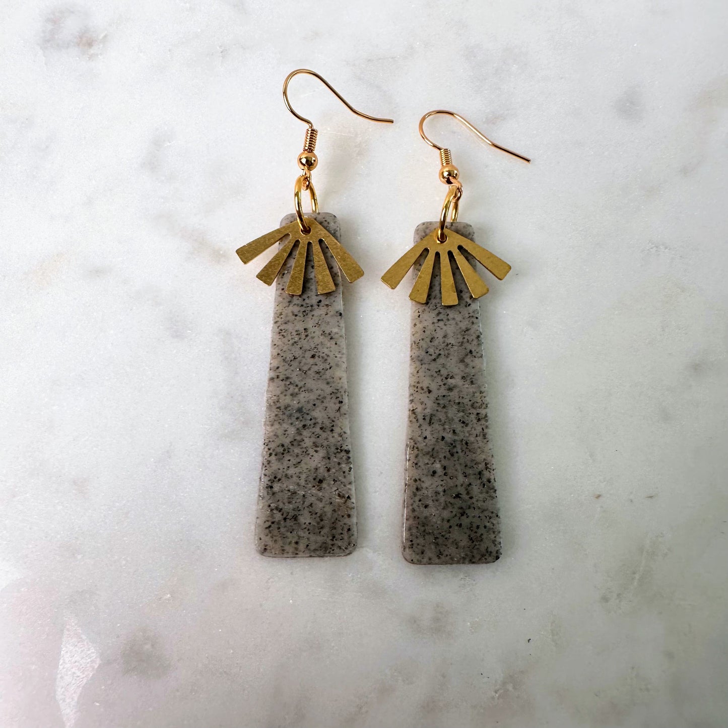 Forge Rectangle Earrings