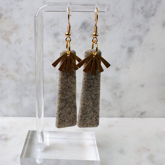 Forge Rectangle Earrings