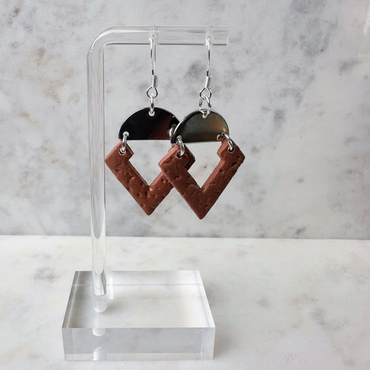 Terracotta Arrow Earrings