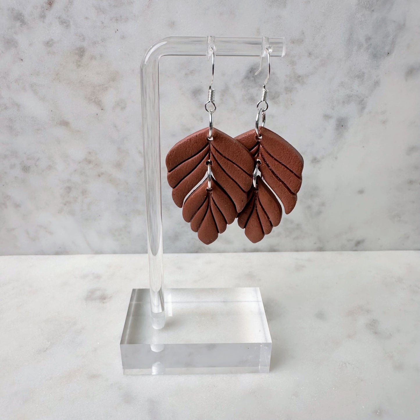 Terra Leaf Earrings