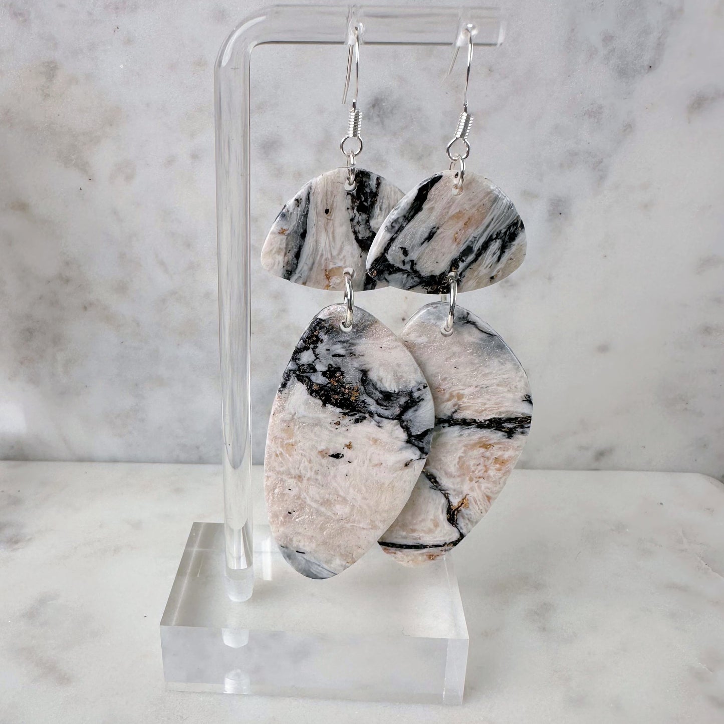 Marble Shine Earrings