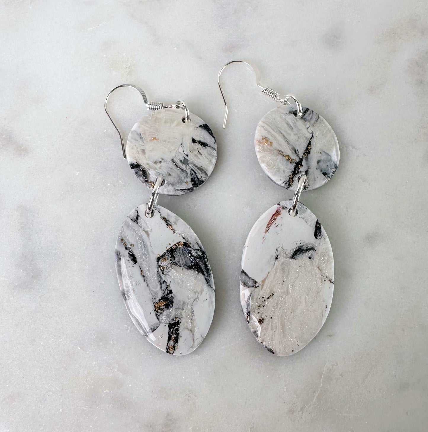 Marble Shine Earrings