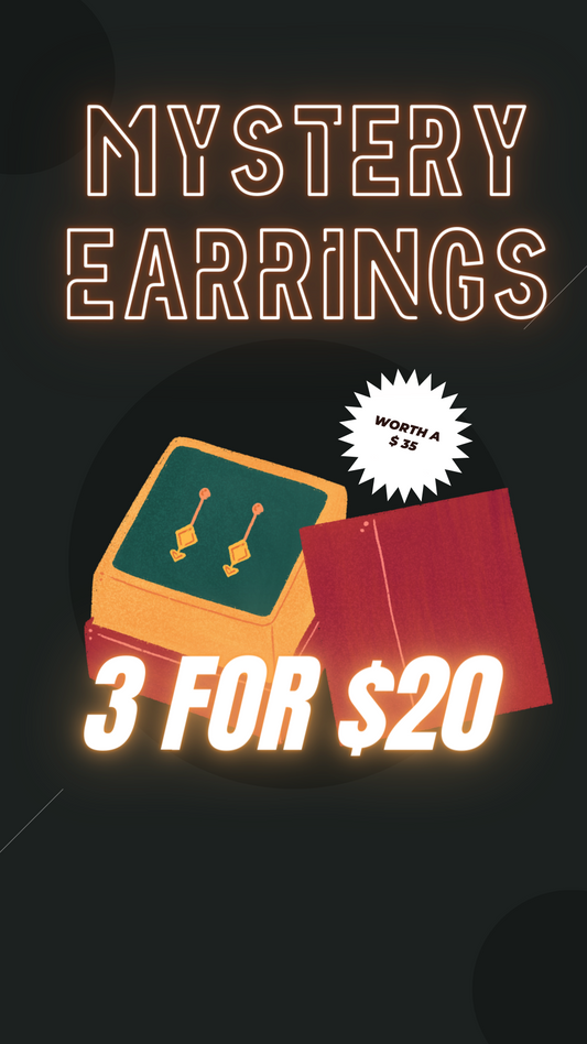 Mystery Bag of Earrings - 3 for $20